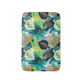 Tapis De Bain Grunge Abstrait : Surface Robuste Sans Fil. (Devant (Vertical))