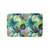 Tapis De Bain Grunge Abstrait : Surface Robuste Sans Fil. (Devant)