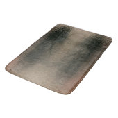 Tapis De Bain Grunge d'or rose Abstrait moderne (Angle)