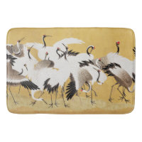 Grupe de grues japonaises Vintage Oiseau Riche Cla