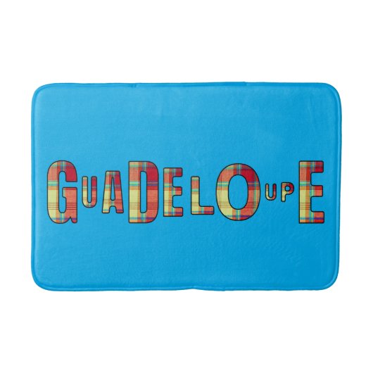 TAPIS DE BAIN GUADELOUPE (Devant)