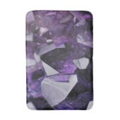 Tapis De Bain guérison du quartz d'esprit améthyste violet holis (Devant (Vertical))