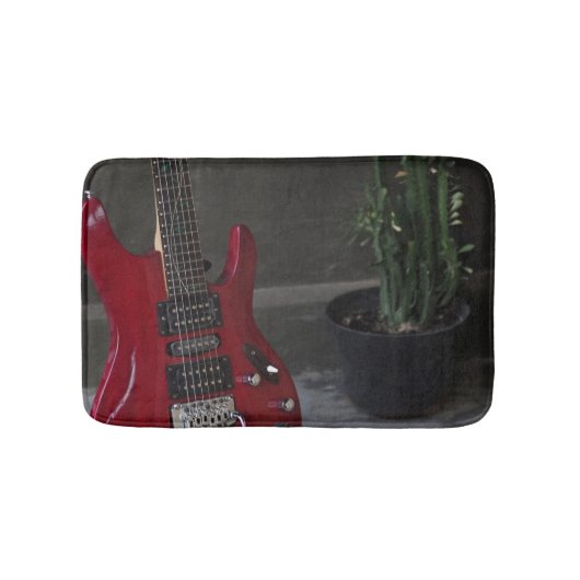 Tapis De Bain Guitare acoustique cool (Devant)