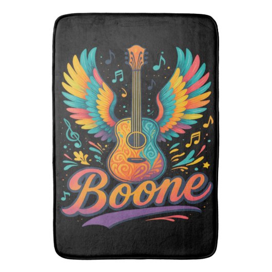 Tapis De Bain Guitare Boone (devant Vertical)