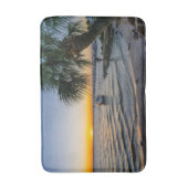 Tapis de bain Gulf Breeze Floride Coucher de solei (Devant (Vertical))