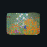 Tapis De Bain Gustav Klimt - Jardin des fleurs<br><div class="desc">Jardin aux fleurs - Gustav Klimt en 1905-1907</div>