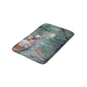 Tapis De Bain Gustave Caillebotte - Canoës sur l'Yerres (Angle)