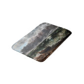 Tapis De Bain Gustave Courbet - La Mer Stormy / La Vague (Angle)