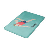 Tapis De Bain Gymnaste masculin (Angle)