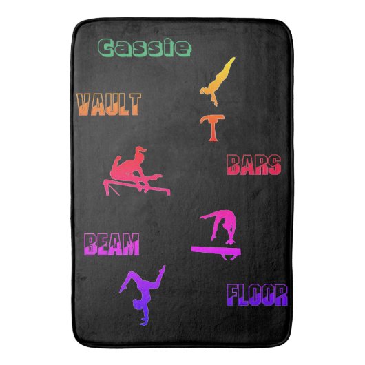 Tapis De Bain Gymnastique - Mat de bain (devant Vertical)