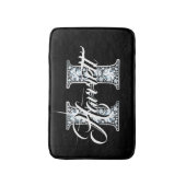 Tapis De Bain H Faux Diamond Monogramme (Devant (Vertical))