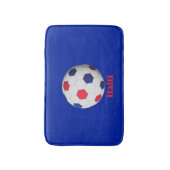Tapis De Bain Haiti Soccer (Devant (Vertical))