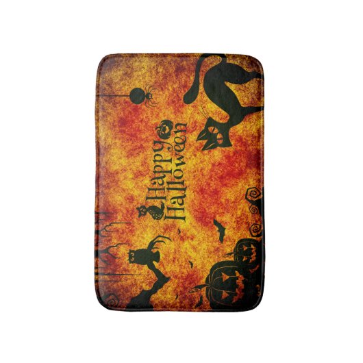 Tapis De Bain Halloween (Devant (Vertical))