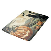 Tapis De Bain Halloween/Automne/Automne/citrouille/chat (Angle)