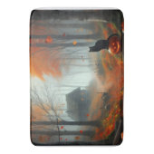 Tapis De Bain Halloween/Automne/Automne/citrouille/chat (devant Vertical)