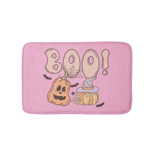 Tapis De Bain Halloween Boo (Devant)