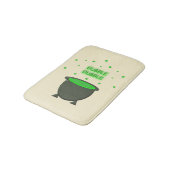 Tapis De Bain Halloween Cauldron et Bubbling Green Brew (Angle)