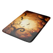 Tapis De Bain Halloween/chauve-souris/Citrouille/automne (Angle)