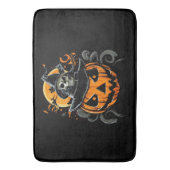Tapis De Bain Halloween/citrouille/automne/automne (devant Vertical)