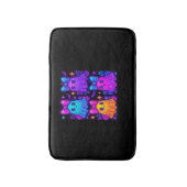 Tapis De Bain Halloween Coquette Iridescente (Devant (Vertical))