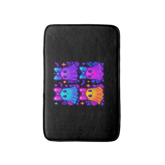 Tapis De Bain Halloween Coquette Iridescente (Devant (Vertical))