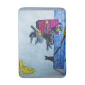 TAPIS DE BAIN HALLOWEEN CRASHED WITCH (Devant (Vertical))