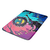 Tapis De Bain Halloween de nuit éffrayante conception créatrice (Angle)