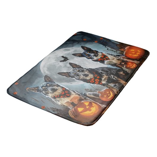 Tapis De Bain Halloween Éffrayant (Angle)