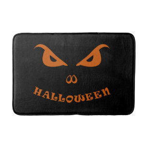 Tapis De Bain Halloween éffrayant effrayant visage