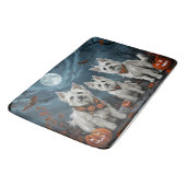 Tapis De Bain Halloween Éffrayant West Highland (Angle)