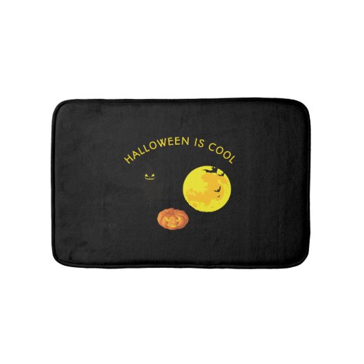 Tapis De Bain Halloween est cool (Devant)