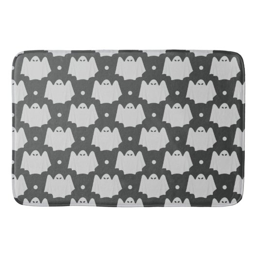 Tapis De Bain Halloween fantôme éffrayant (Devant)