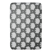 Tapis De Bain Halloween fantôme éffrayant (devant Vertical)