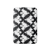 Tapis De Bain Halloween Ghost Éffrayant Motif sans couture (Devant (Vertical))