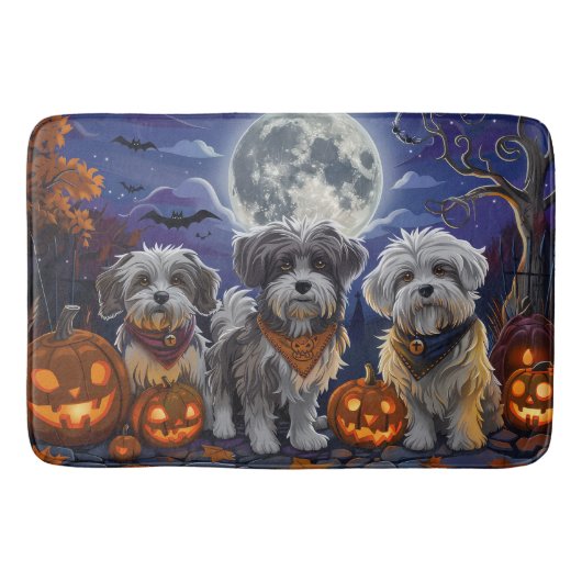 Tapis De Bain Halloween Havanais Éffrayant (Devant)