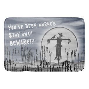 Tapis De Bain Halloween Horreur Déplaisant Scarecrow Bath Mat