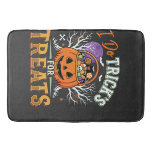 Tapis De Bain Halloween je fais des tours pour des friandises Ci
