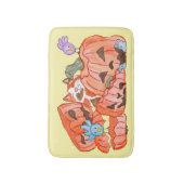 Tapis De Bain Halloween Kitty & SMashed Pumpkins (Devant (Vertical))