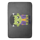 Tapis De Bain Halloween monstre Frankenstein Green (devant Vertical)