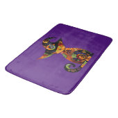 Tapis De Bain Halloween/mystique/chat/chute (Angle)