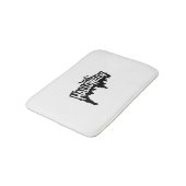 Tapis De Bain Halloween noir (Angle)