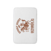 Tapis De Bain Halloween Rodéo éffrayant 31 octobre (Devant (Vertical))