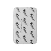 Tapis De Bain Halloween Sorcière Broom Thunder_Cove (Devant (Vertical))