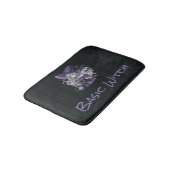 Tapis De Bain Halloween/Sorcière/violet (Angle)