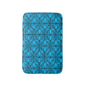 Tapis De Bain Halloween Spider Webs sur Blue (Devant (Vertical))