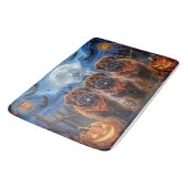 Tapis De Bain Halloween Tibétain Mastiff Éffrayant (Angle)