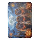 Tapis De Bain Halloween Tibétain Mastiff Éffrayant (devant Vertical)