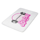 Tapis De Bain Haltère - rose (Angle)