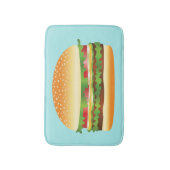 Tapis De Bain Hamburger (Devant (Vertical))