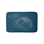 Tapis De Bain Hand drawn Jellyfish Art (Devant)